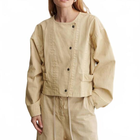 RACHEL COMEY Jackets & Blazers - NEW RACHEL COMEY britell snap front cotton jacket in cement